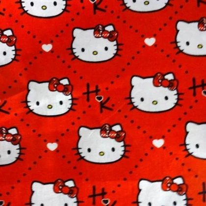 red & black hello kitty