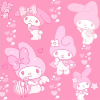 My Melody pink poster Sanrio
