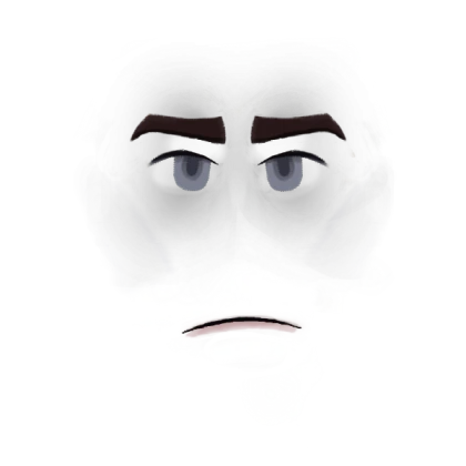 CSOM Face - Neutral (Dark Brows/Blue Eyes)