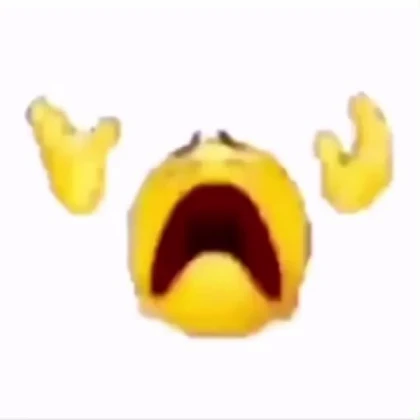 Emoji desapareciendo xd