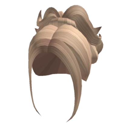 Aesthetic Y2k Messy Ponytail (Blonde)