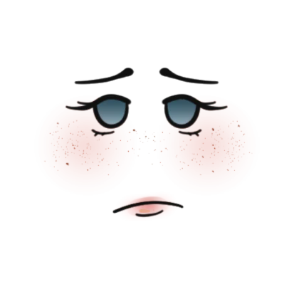 csom worried blue eyes