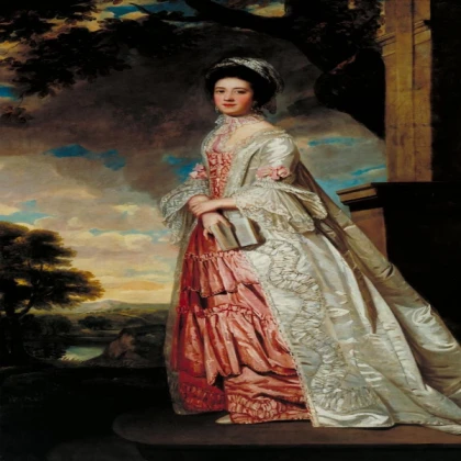 Rococo Victorian Art Vintage Painting