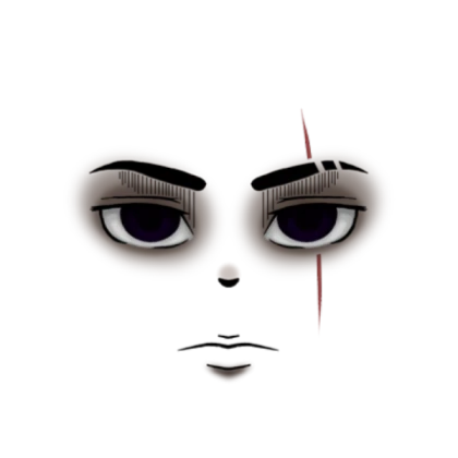 emo w purple eyes scar