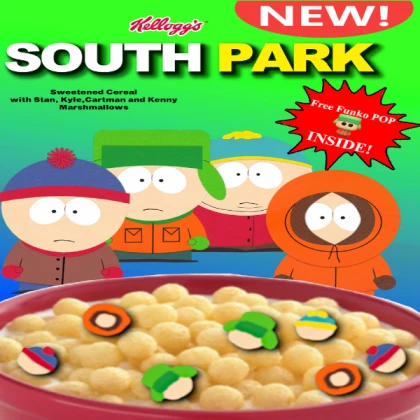 South Park Cereal Box