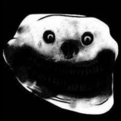 cursed trollface