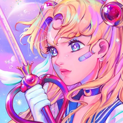 Aesthetic girl | Pastel Sailor Moon Anime