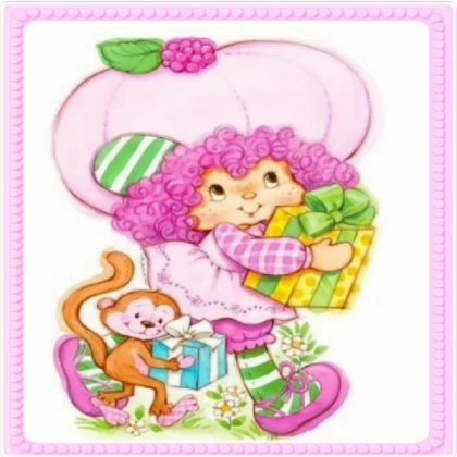 Strawberry Shortcake pink poster or picture