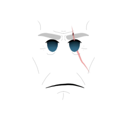 csom old man with a scar