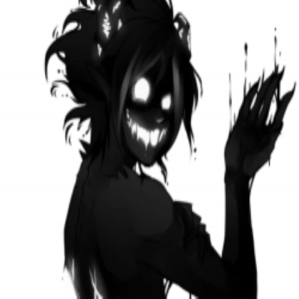 black white demon pfp