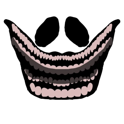 vhs zombie/the eye mouth close face_