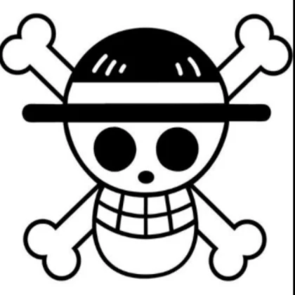 Black and White Straw Hat Logo