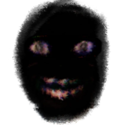 Just accept this normal scary face