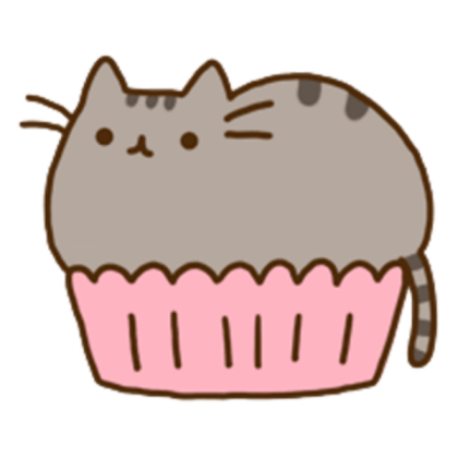 Cupcake pusheen cat kawaii