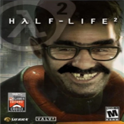 Funny Gordon Freeman face!