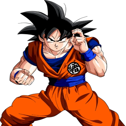 Goku Fighting Pose