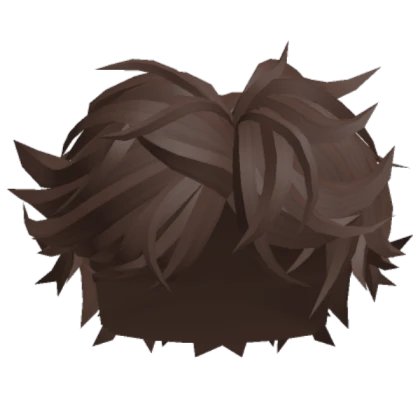 Grunge Boy Hair in Brown