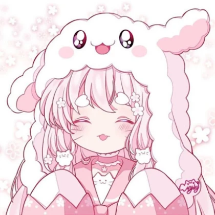 Kawaii | Pink Cute Anime girl Light