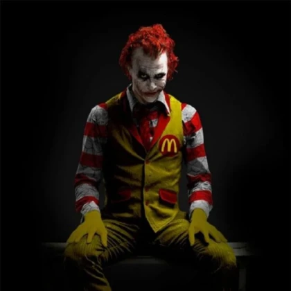 Ronald McDonald Joker