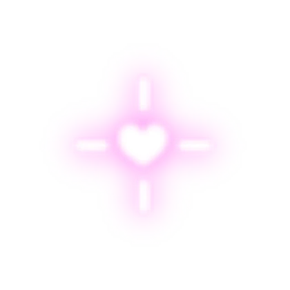 heart crosshair