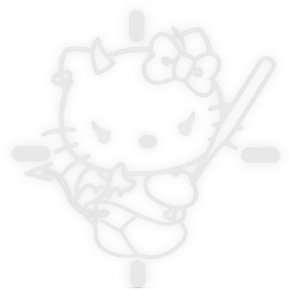 DA HOOD CROSSHAIR HELLO KITTY NICE