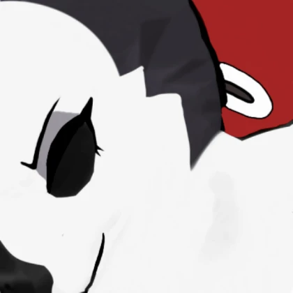 Loona face (golden eyed werewolf head)