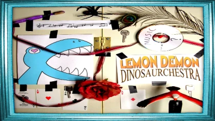 lemon demon dinosaurchestra album cover