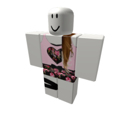 pink and cute heart shirt