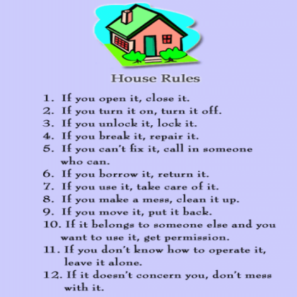 House Rules!