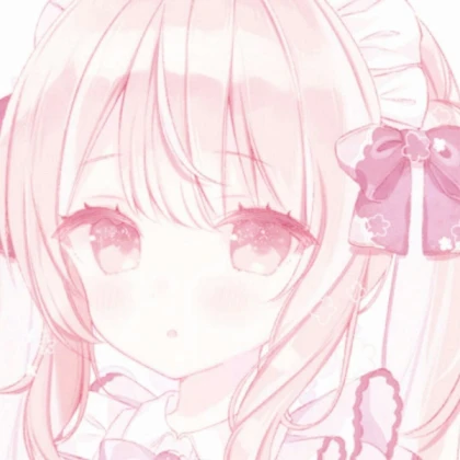 aesthetic pink anime girl #3