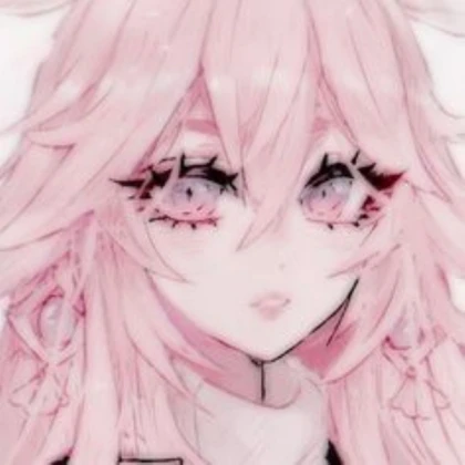 pink anime girl