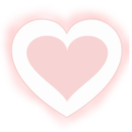 Pink heart crosshair