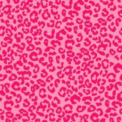 Leopard print fabric - cheetah -Hot pink