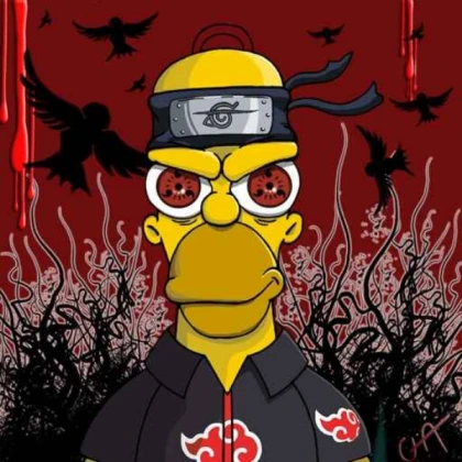 Homer Simpson naruto Roblox Decal