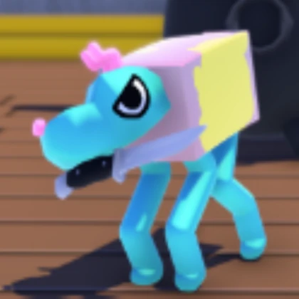 wobbledog with a knife