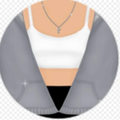 Cute asthetic style crop top
