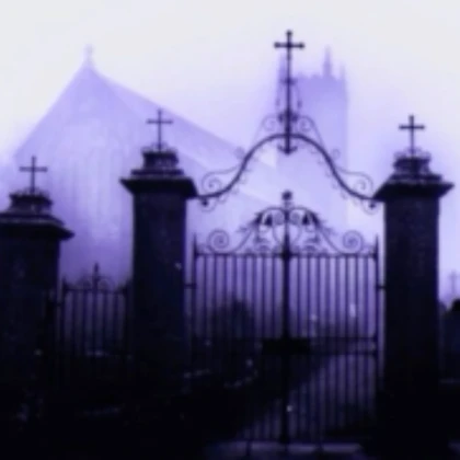 Purple Goth Decal No. 3