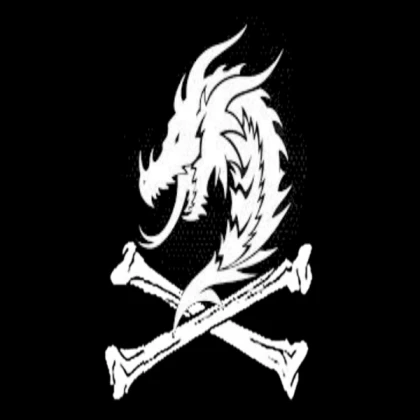 Black Dragon Blox fruit Flag