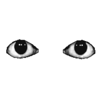 bob eyes/scary eyes