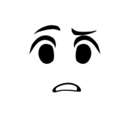 Confused face