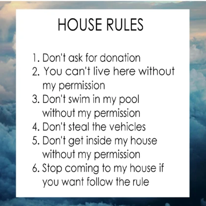 House Rules