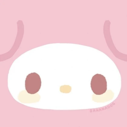 simple my melody decal