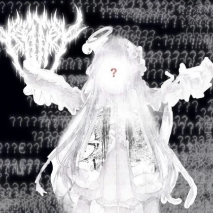 Cyber y2k anime goth girl