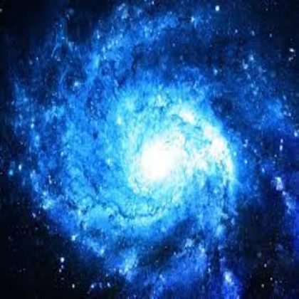 blue galaxy