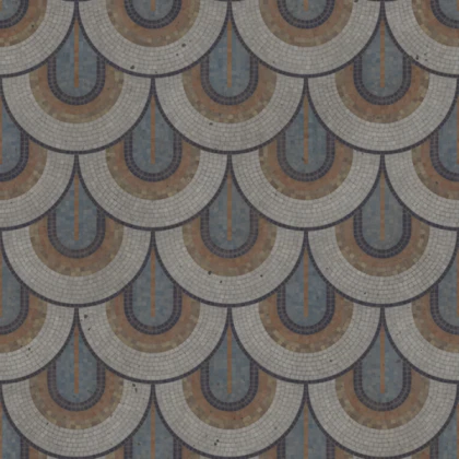 Pavement French Mosaic Arch