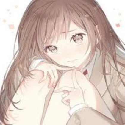 Brown haired anime girl