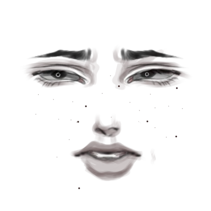 Male-black-eyes-face