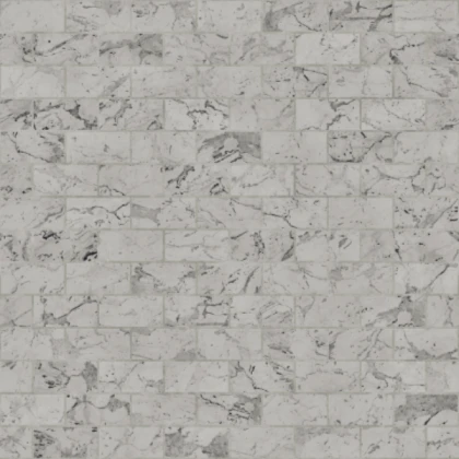 White Marble Tiles Wall