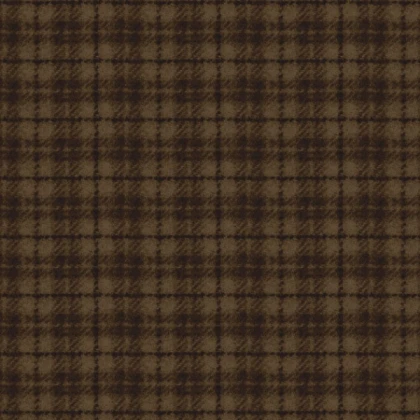 dark brown plaid