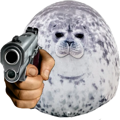 seal with gun